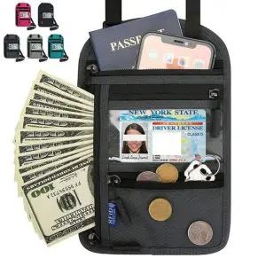 목걸이 보관 휴대용 케이스 파우치 지갑 소품 여행용 여권 수납