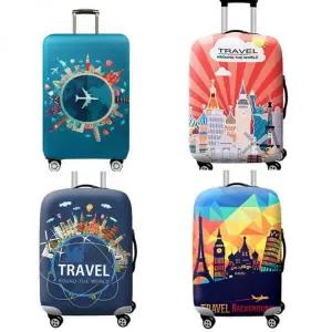 신축성 여행용 캐리어 커버 20인치 24인치 28인치 30인치 스크래치