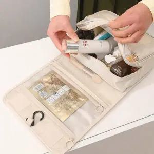 벽걸이 여행용 수납 파우치 트래블 정리 가방 여행용 벽걸이