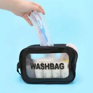 다목적 욕실 세면도구 파우치 여행용 세면가방 목욕용 화장품