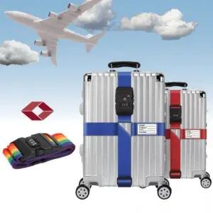 여행용 캐리어 스트랩 벨트 자물쇠 네임텍 태그 22인치 26인치 가방