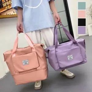 파우치 변환 확장형 밑단 보스턴 여행용 캐리어 보조 가방 트레블