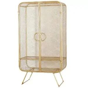 핑크 행거형 미닫이 철제 형 옷장