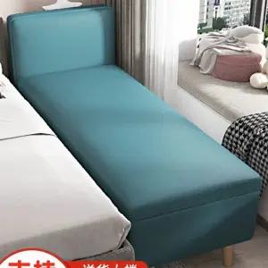 침대 연장 프레임 베드 00x30x50cm 그레이 낮은 벤치 의이트 보조 사이드