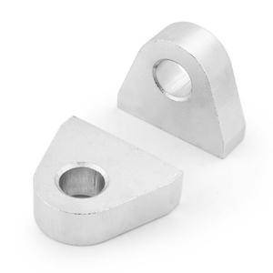 2개/대 걸쇠 Clevis 마운트 용 용접 Offroad 유압 트랙터 트럭 범퍼 버킷 22mm 두께