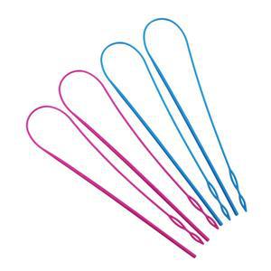 2개/몫 긴 플라스틱 벨트 스레딩 장치  탄성 DIY 수동 가죽 도구