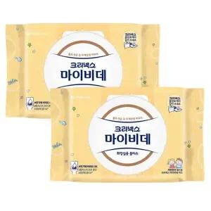 [NS홈쇼핑]크리넥스 마이비데 키즈 40매 2팩 유치원 어린이집 배변훈련 물에녹는 비데티슈..[35760814]
