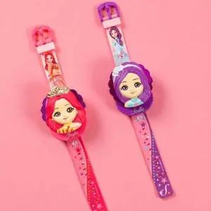 초등학생팔찌시계 여아용완구시계 캐릭터놀이시계