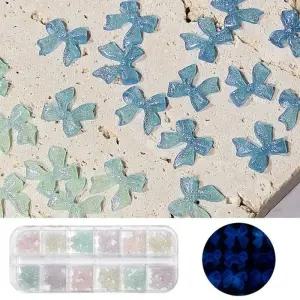 [에스에스_62]리본 파츠 카멜레온네일 세트 변광파츠 60p