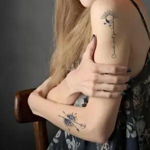 [에스에스_62]헤나 문신 타투 스티커타투 판박이 스티커