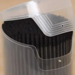 [에스에스_62]검정일회용면봉 위생면봉 귀지청 200개