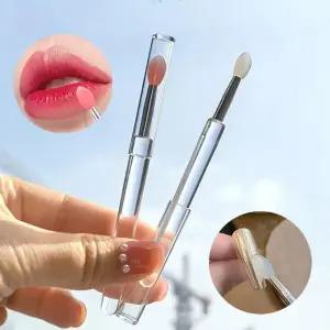 [에스에스_62]네일아트 다용도 글리터 립 브러쉬 3개입 4종