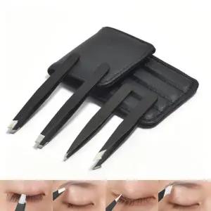 [셀러허브][에스에스_62]헤어 속눈썹 눈썹정리 집게 트위저 4종 (S46506840)