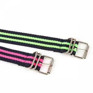 [콩심팥심]TBZ KING 남녀공용 벨트 형광 라인 스트릿벨트