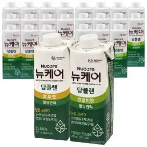뉴케어 당플랜 인절미+호두맛 혼합(12팩씩) 200ml , 24개