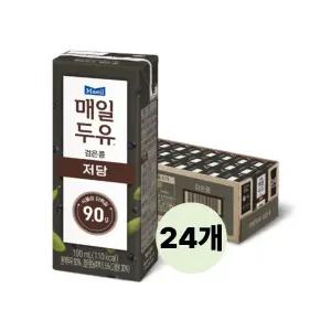 매일두유 검은콩 저당두유 190ml 24팩