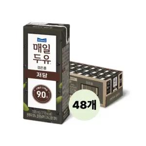 매일두유 검은콩 저당두유 190ml 48팩