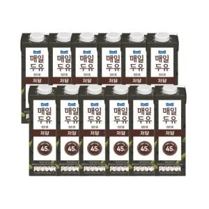 매일두유 검은콩 저당두유 950ml 12팩