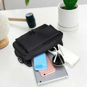 남성가방 수납 조절가능 무드 스트릿 멀티 숄더백 어깨 스트립