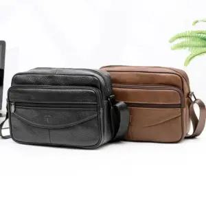 남자 (2color) 가방 크로스백 소가죽 외출 캐주얼 데일리