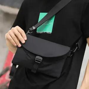 메신저백 크로스 가방 블랙 외출 손가방 클러치 남성