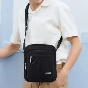 많은 방수 멀티백 미니크로스백 나일론 남성 주머니