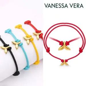 바네사베라 24K  순금 소원 성취 고래꼬리 팔찌