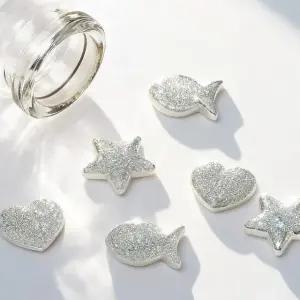 골드앤 실버바 콩알 오브제 3.75g [물고기/별/하트]