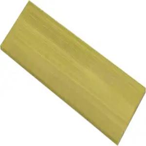 황동 플랫 직사각형 막대 재고 1/8 x 2 6 - 나이프 제작 공예품 C360-1