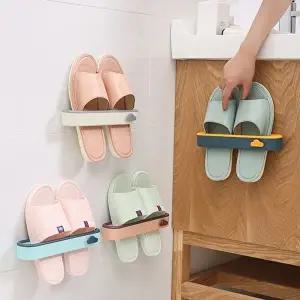 무타공 사무실 현관 욕실 슬리퍼 욕실화 보관 정리대 (KYR-WE59087)
