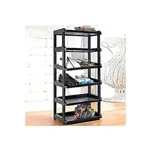 (리빙신발장 6단 대)현관 플라스틱 신발장 정리대 (KYR-W246327)