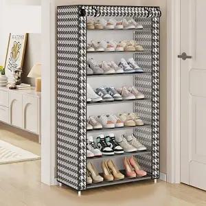 커버형7단 현관 수납 신발장 선반 신발 정리대 정리함 (KYR-WCE52A0)