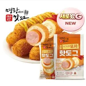 명랑핫도그 시그니처모짜 핫도그 680g x 1팩 (8개입)