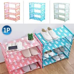 신발장 4단 조립식 신발정리대.조립식신발장 (KYR-W47FB23)