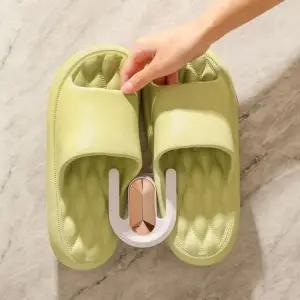 무타공 부착식 슬리퍼걸이 거치대 욕실 현관 실내화정 (KYR-WFG01DE)