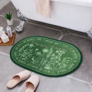 EVERYTHING IS FOR YOU (그린) 발매트 국내생산 (KYR-WA238F4)