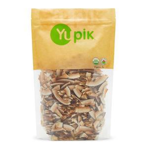 유픽 토스트 코코넛 스마일, 2.2파운드(35.2온스), 비 GMO, , 텐 프리, 코셔, 바삭한 무가당 코코넛, 두꺼운 부스러기, 무첨가 설탕, 오일 프리, 섬유질 공급원, 간식