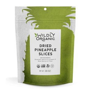 야생 말린 파인 슬라이스 16온스, 1파운드 봉지 u2013 프리미엄, , 무가당, 비 제품, 코셔, , 설탕 u2013 간식 또는 레시피 추가 기능 없음