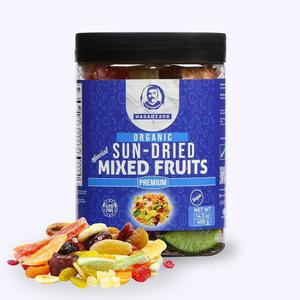 하산자데 건조 과일 믹스 텐 프리 간식 건조 과일 믹스 생강, 코코넛, 포멜로, 망고, 파인 , 파파야, 골든 체리, 체리 바나나 (14,3온스)