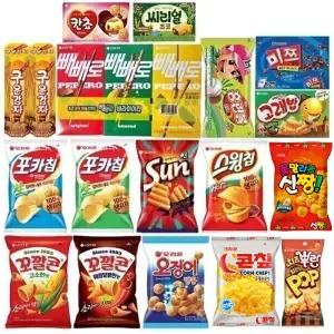 20개 과자세트 선물세트 과자 간식