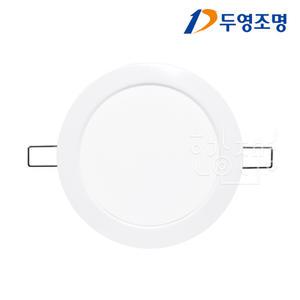 두영조명(주) 6인치 다운라이트 20W 매입등기구 깡통매입 주광색 전구색