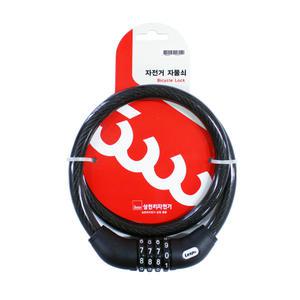 삼천리 4번호키(대)/SL160 자전거 4자리 비밀번호 잠금장치 자물쇠/열쇠가 필요없는 도난방지 자전거용품