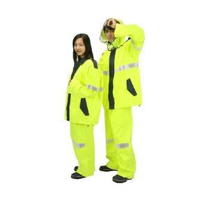 우의 우비 상하분리형 코트형 고급우의 경찰 모범안내원 주차안내용 안전요원등 다용도