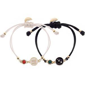 [디바테일][선물포장]탄생석+별자리 매듭팔찌