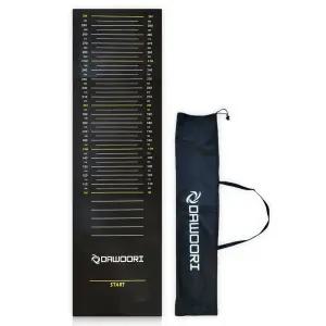 다우리 제자리 멀리뛰기매트 3m 가방포함 PVC