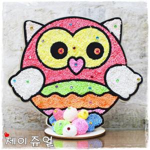 클레이모자이크/클레이꾸미기/구슬꾸미기/만들기세트/폼클