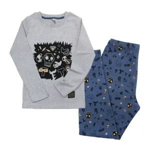 [롯데백화점]더퍼스트터치오가닉 스컬네이비남주긴소내의(TDZ1JJ12)