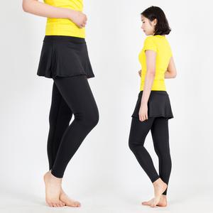 여성 워터레깅스 빅사이즈 래시가드 치마 비치 수영복 아쿠아레깅스