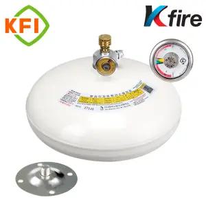 국산 한국소방기구 화재시 72℃의 열감지로 작동하는 자동확산소화기 천장형소화기 3kg