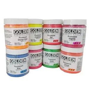 [알파][골덴]Flourescent(형광) 아크릴물감낱색 119ml   시리즈 5 (색상 선택)